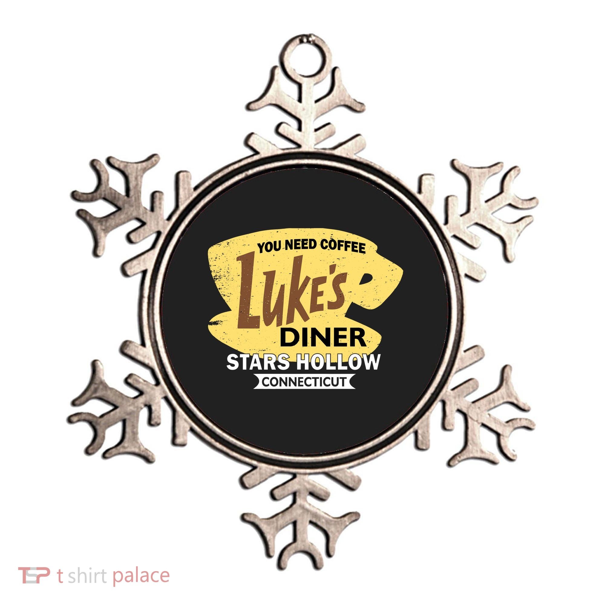 Vintge Luke's Diner Stars Hollow Connecticut Ornament