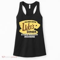 Vintge Luke's Diner Stars Hollow Connecticut Women's Tank Top thumb 0