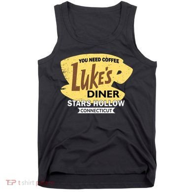 Vintge Luke's Diner Stars Hollow Connecticut Tank Top