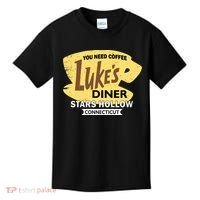 Vintge Luke's Diner Stars Hollow Connecticut Kids T-Shirt thumb 0