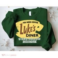 Vintge Luke's Diner Stars Hollow Connecticut Sweatshirt thumb 2