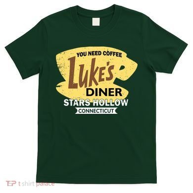 Vintge Luke's Diner Stars Hollow Connecticut T-Shirt