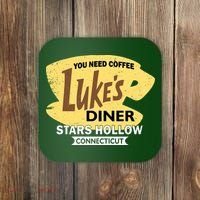 Vintge Luke's Diner Stars Hollow Connecticut Coaster thumb 0
