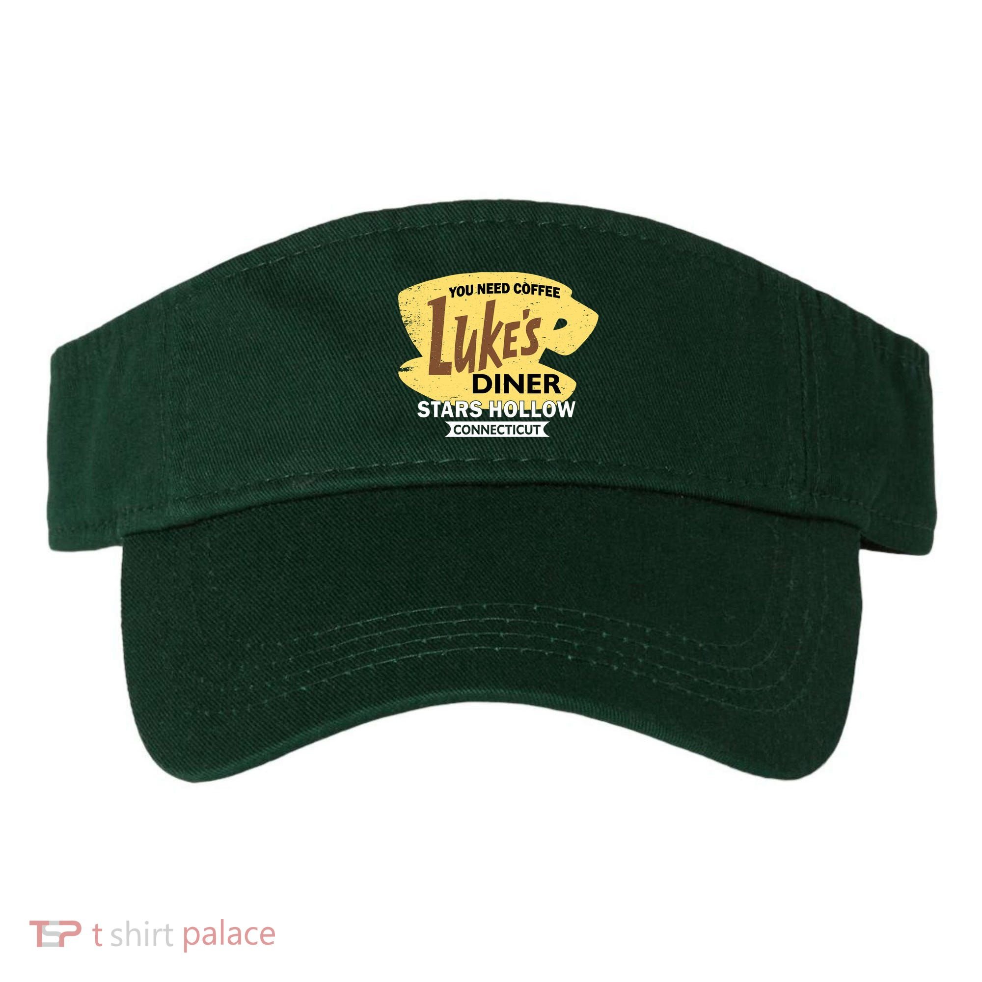 Vintge Luke's Diner Stars Hollow Connecticut Visor