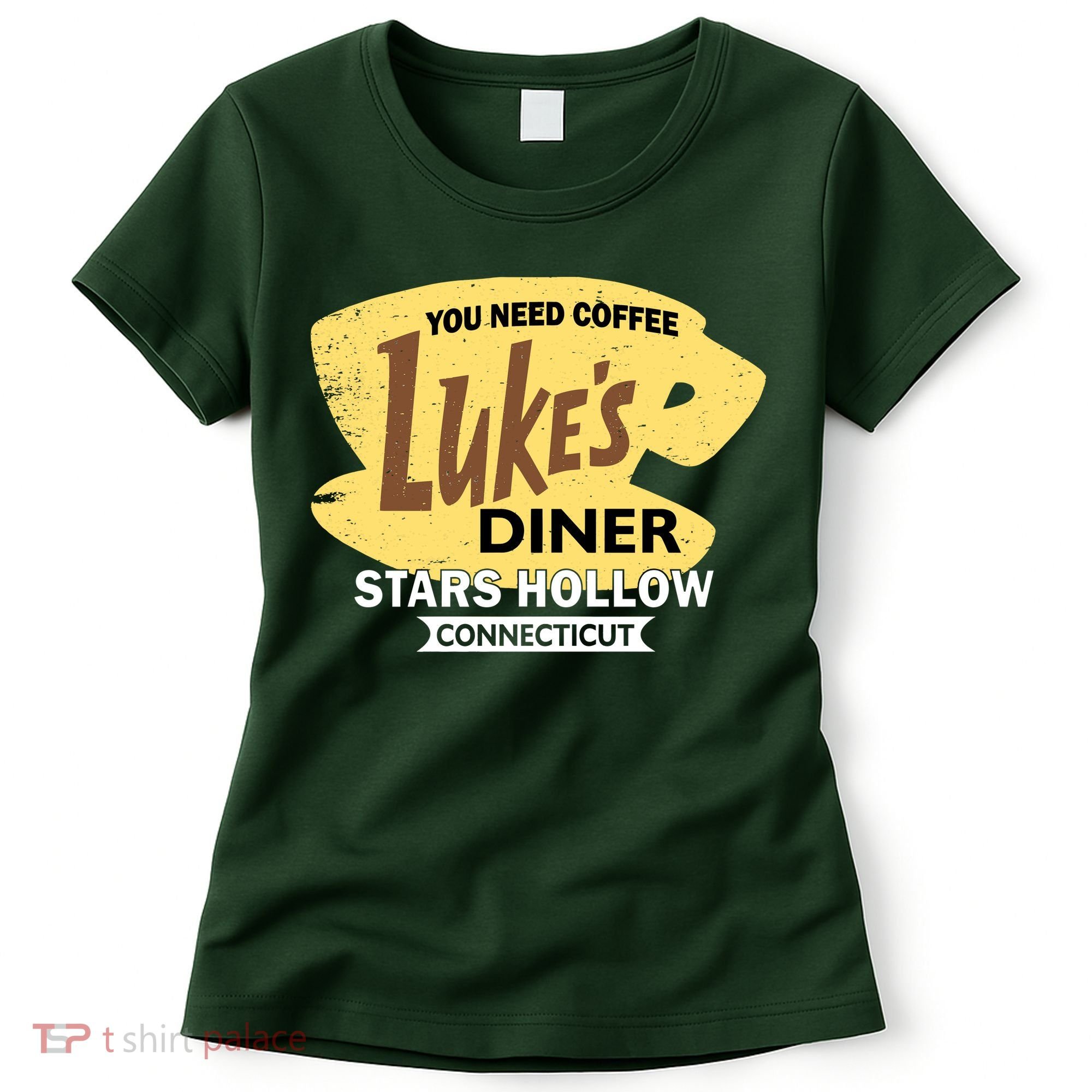 Vintge Luke's Diner Stars Hollow Connecticut Women's T-Shirt