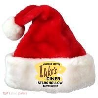 Vintge Luke's Diner Stars Hollow Connecticut Santa Hat thumb 0