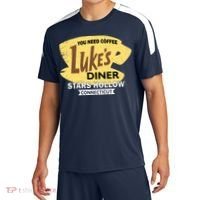 Vintge Luke's Diner Stars Hollow Connecticut Sport-Tek Competitor United Soccer Jersey thumb 0