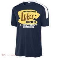 Vintge Luke's Diner Stars Hollow Connecticut Sport-Tek Competitor United Soccer Jersey thumb 2