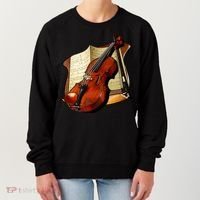 Violin and Sheet Music Women's Sweatshirt thumb 0