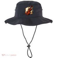 Violin and Sheet Music Bucket Hat thumb 0