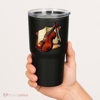 Violin and Sheet Music Tumbler thumb 2