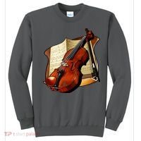 Violin and Sheet Music Sweatshirt thumb 0
