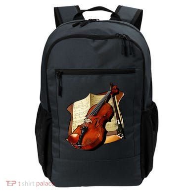 Violin and Sheet Music Backpack