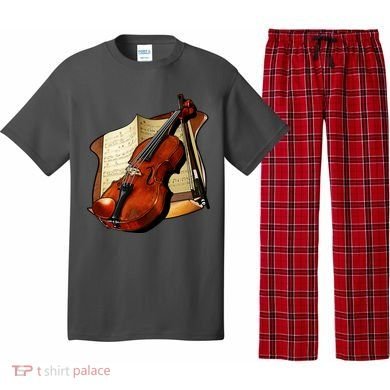 Violin and Sheet Music Pajama Set