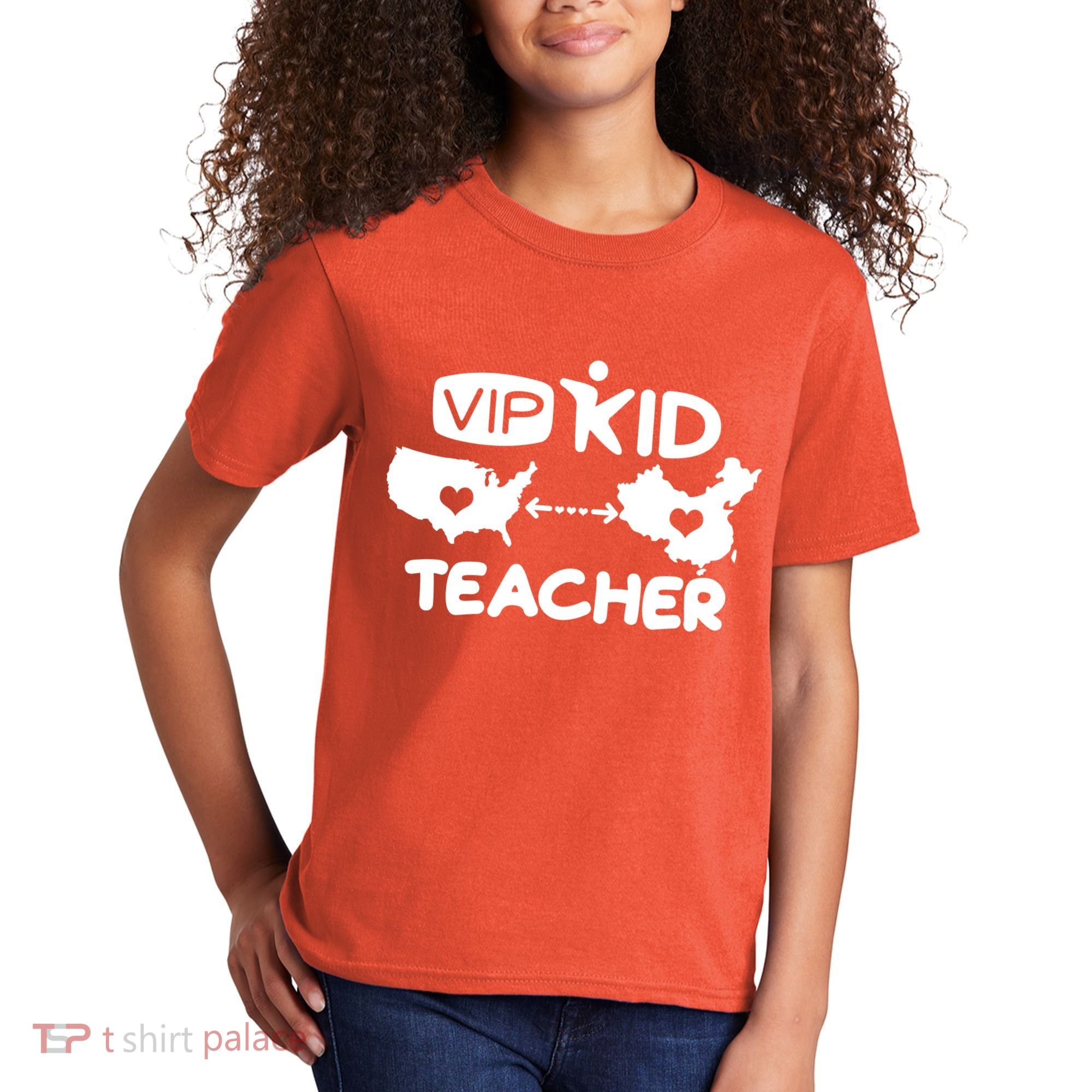 VIP Kid Teacher International Online Learning Kids T-Shirt