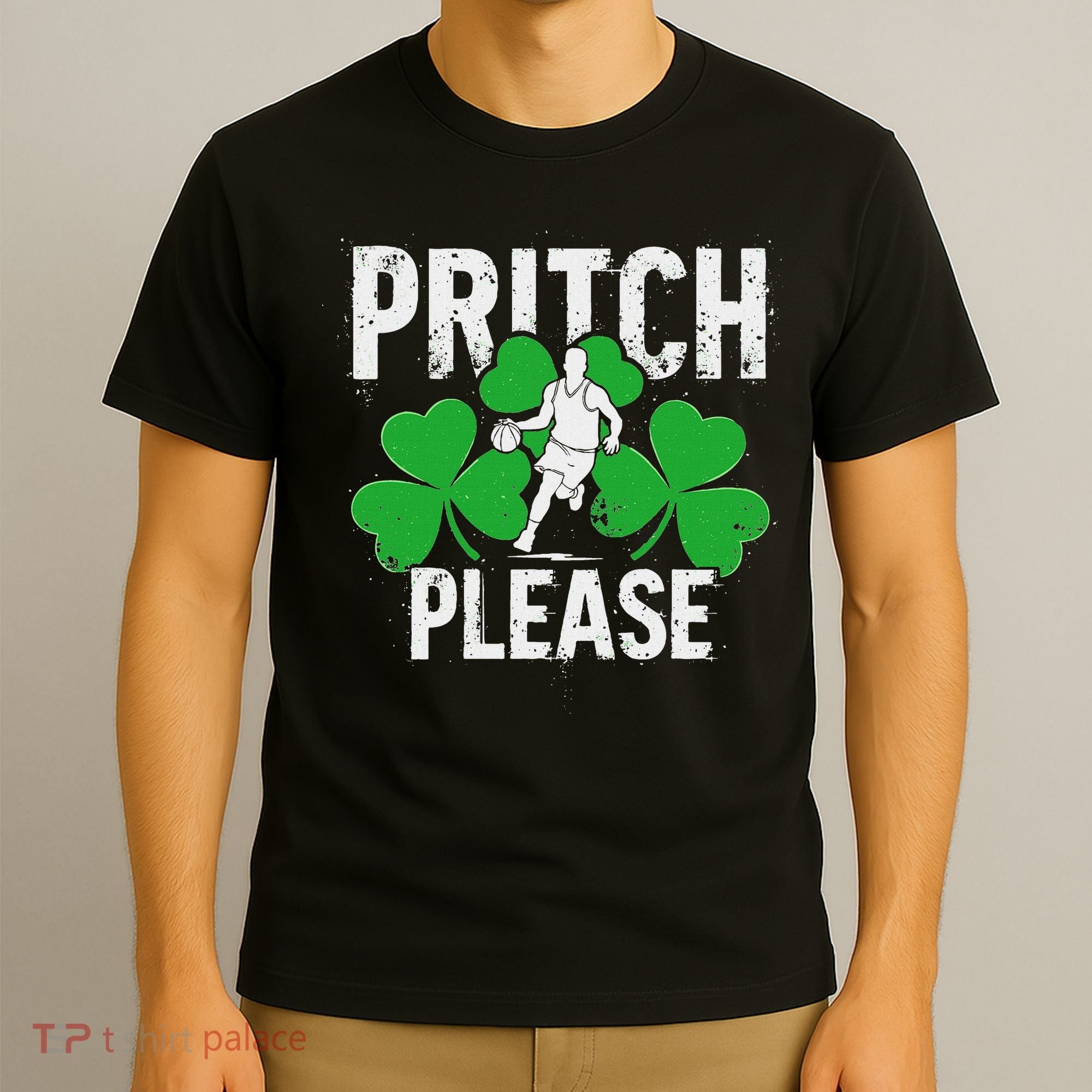Vintage Irish Pritch Please Basketball T-Shirt