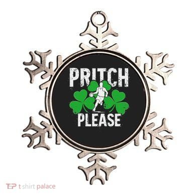 Vintage Irish Pritch Please Basketball Ornament