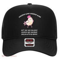 Viral Chicken Wing Chicken Wing Hot Dog & Bologna Song Hat thumb 0