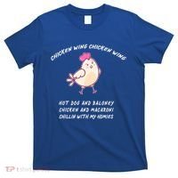 Viral Chicken Wing Chicken Wing Hot Dog & Bologna Song T-Shirt thumb 0