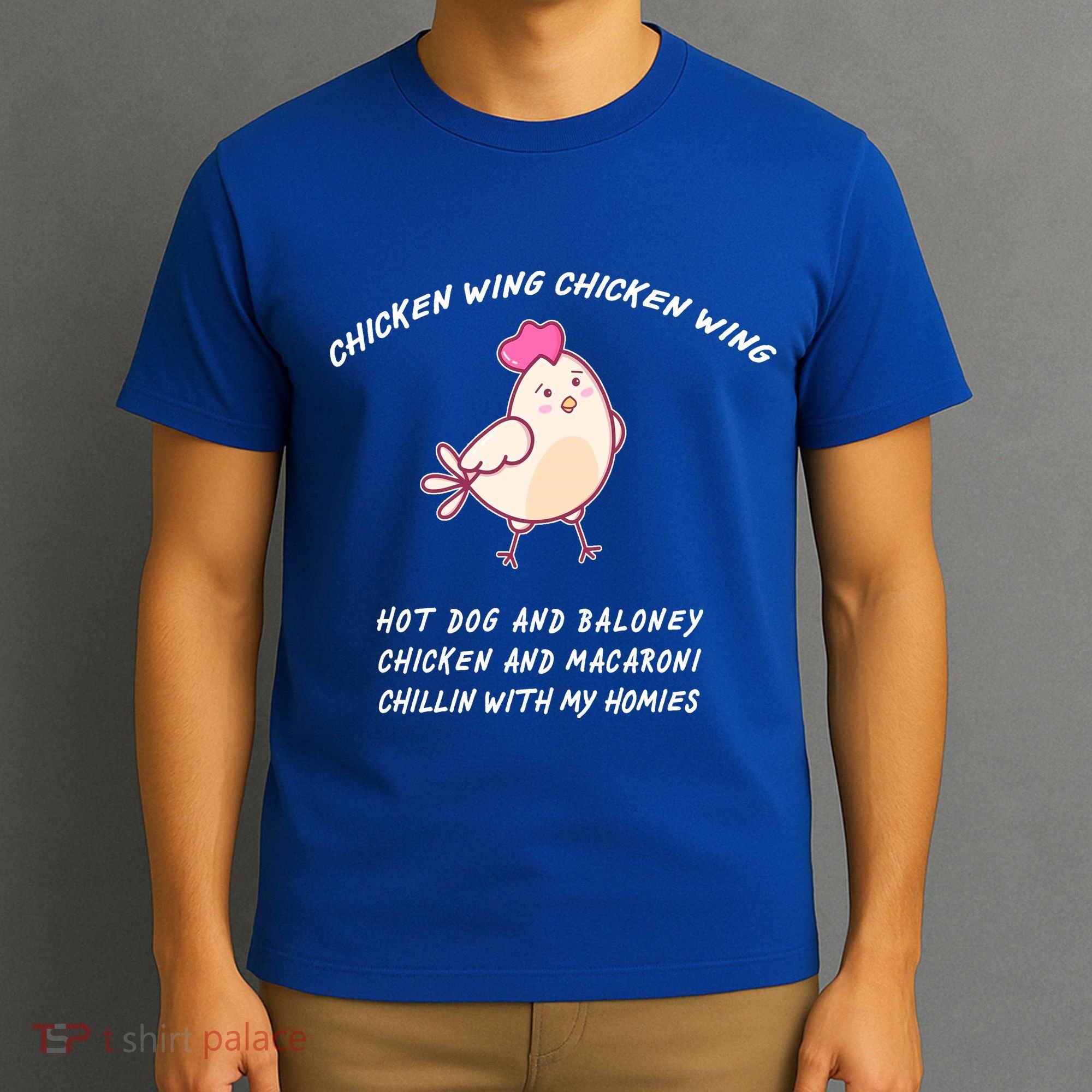 Viral Chicken Wing Chicken Wing Hot Dog & Bologna Song T-Shirt