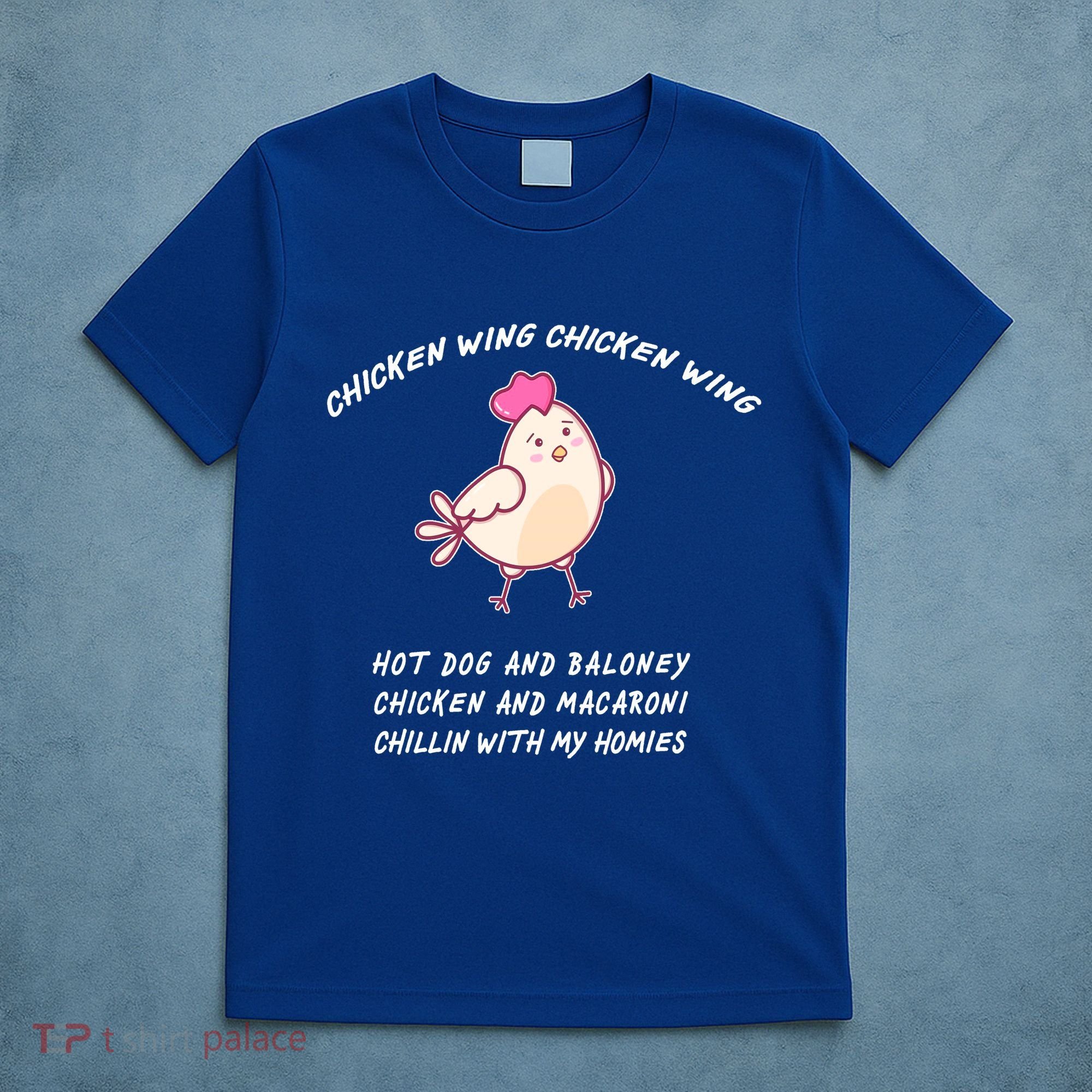 Viral Chicken Wing Chicken Wing Hot Dog & Bologna Song T-Shirt