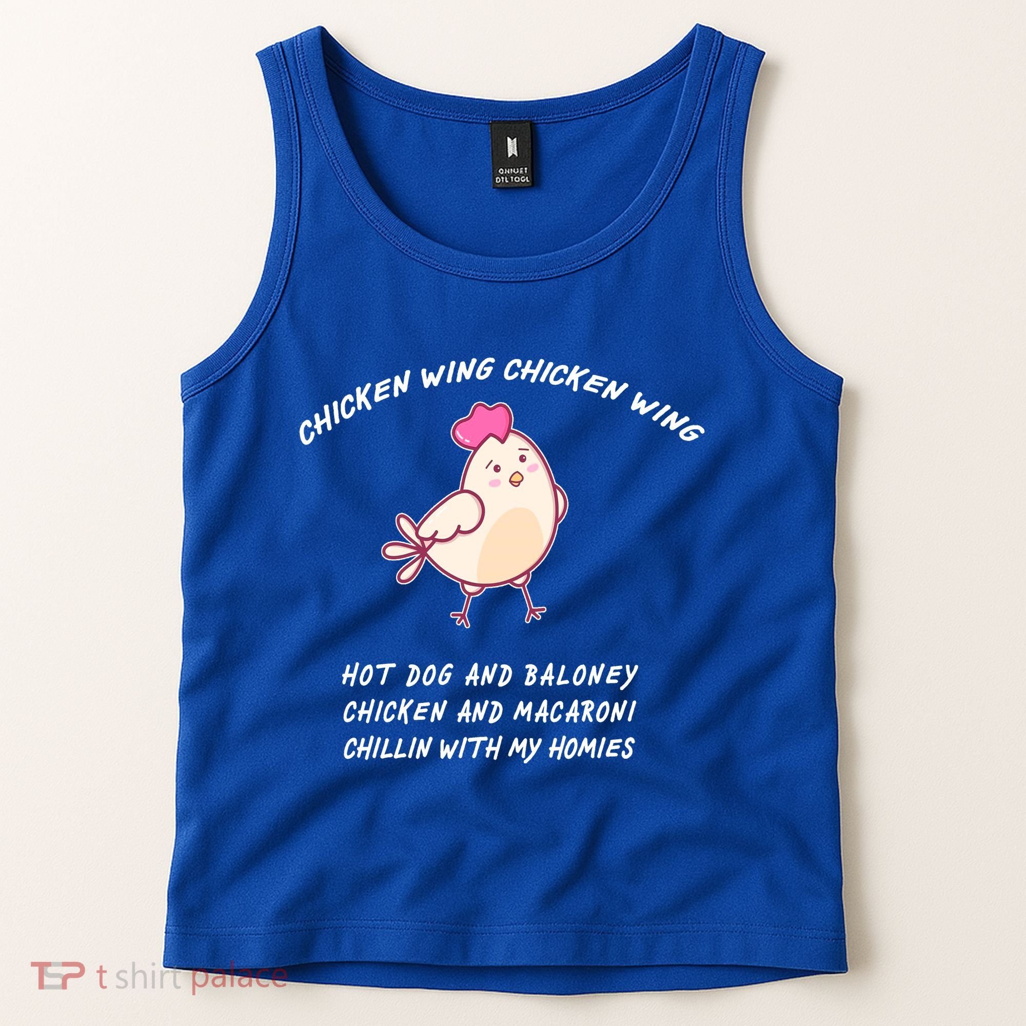 Viral Chicken Wing Chicken Wing Hot Dog & Bologna Song Tank Top