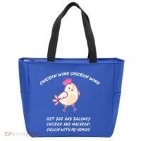 Viral Chicken Wing Chicken Wing Hot Dog & Bologna Song Tote Bag thumb 0