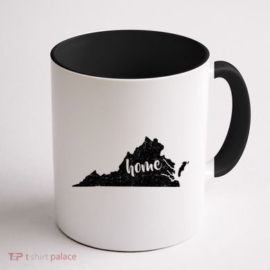 Virginia Home State Coffee Mug back