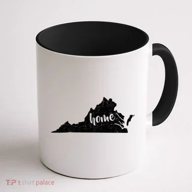 Virginia Home State Coffee Mug back