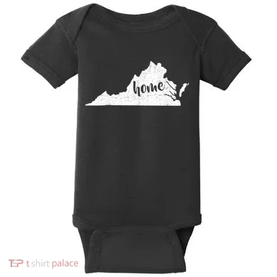 Virginia Home State Baby Bodysuit