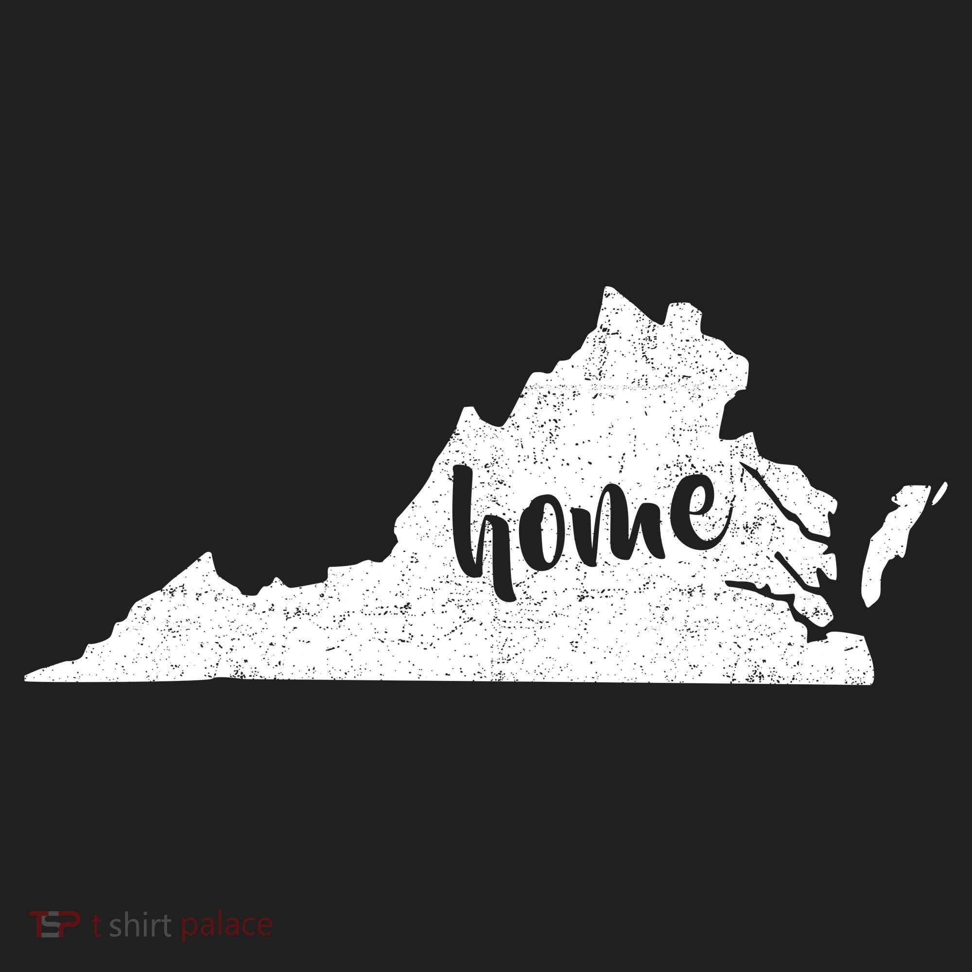 Virginia Home State Golf Towel