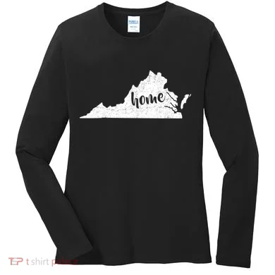 Virginia Home State Women's Long Sleeve Shirt