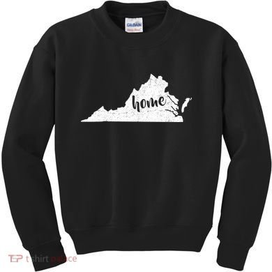 Virginia Home State Kids Sweatshirt