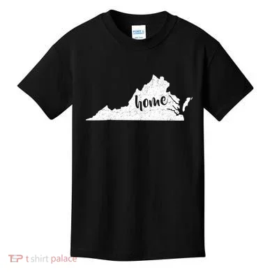 Virginia Home State Kids T-Shirt