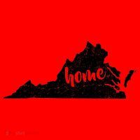 Virginia Home State Santa Hat thumb 1