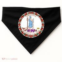 Virginia Sic Semper Tyrannis With Governor Northam USA-Made Doggie Bandana thumb 0