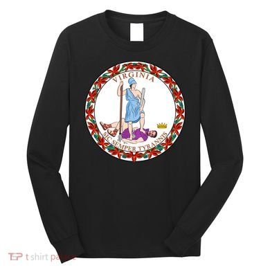 Virginia Sic Semper Tyrannis With Governor Northam Long Sleeve Shirt