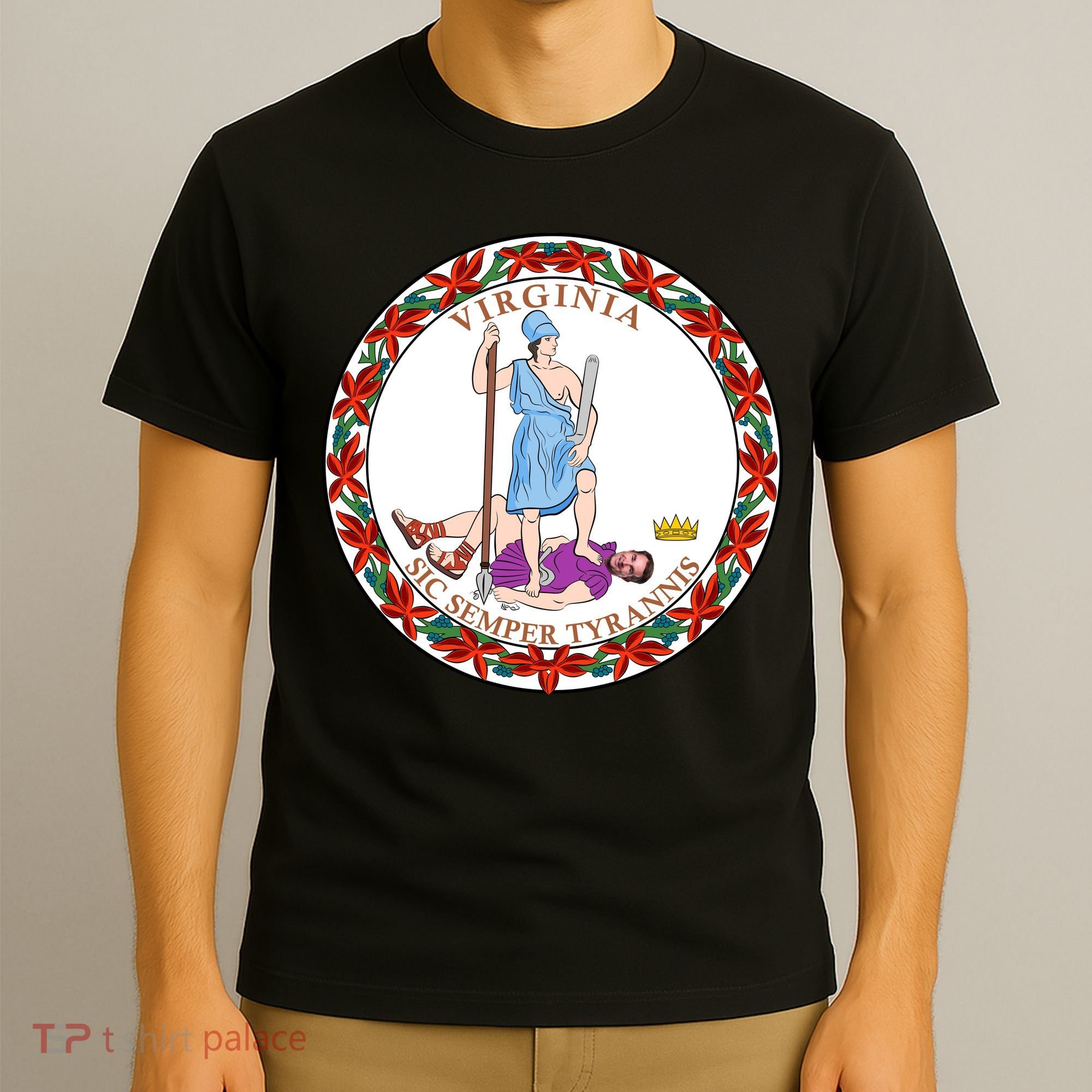 Virginia Sic Semper Tyrannis With Governor Northam T-Shirt
