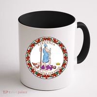 Virginia Sic Semper Tyrannis With Governor Northam Coffee Mug thumb 1
