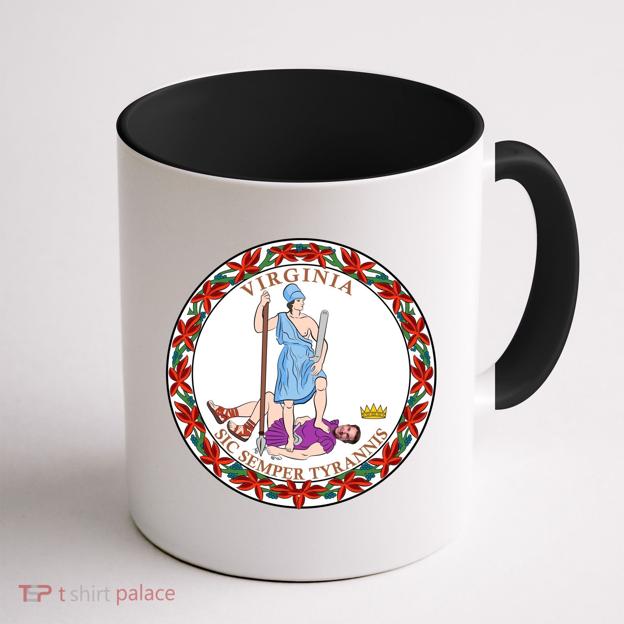 Virginia Sic Semper Tyrannis With Governor Northam Coffee Mug