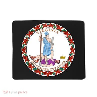 Virginia Sic Semper Tyrannis With Governor Northam Mousepad