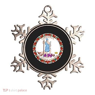 Virginia Sic Semper Tyrannis With Governor Northam Ornament