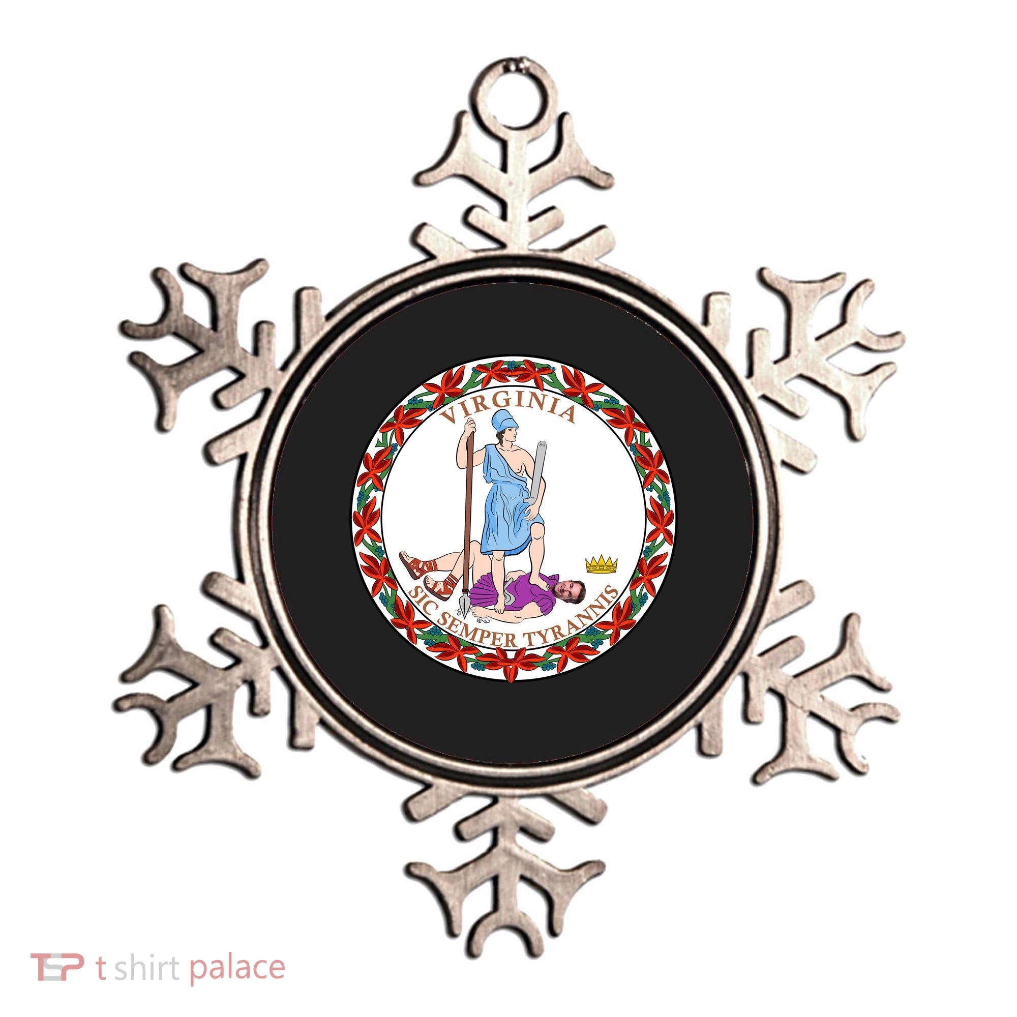 Virginia Sic Semper Tyrannis With Governor Northam Ornament