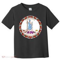 Virginia Sic Semper Tyrannis With Governor Northam Toddler T-Shirt thumb 0