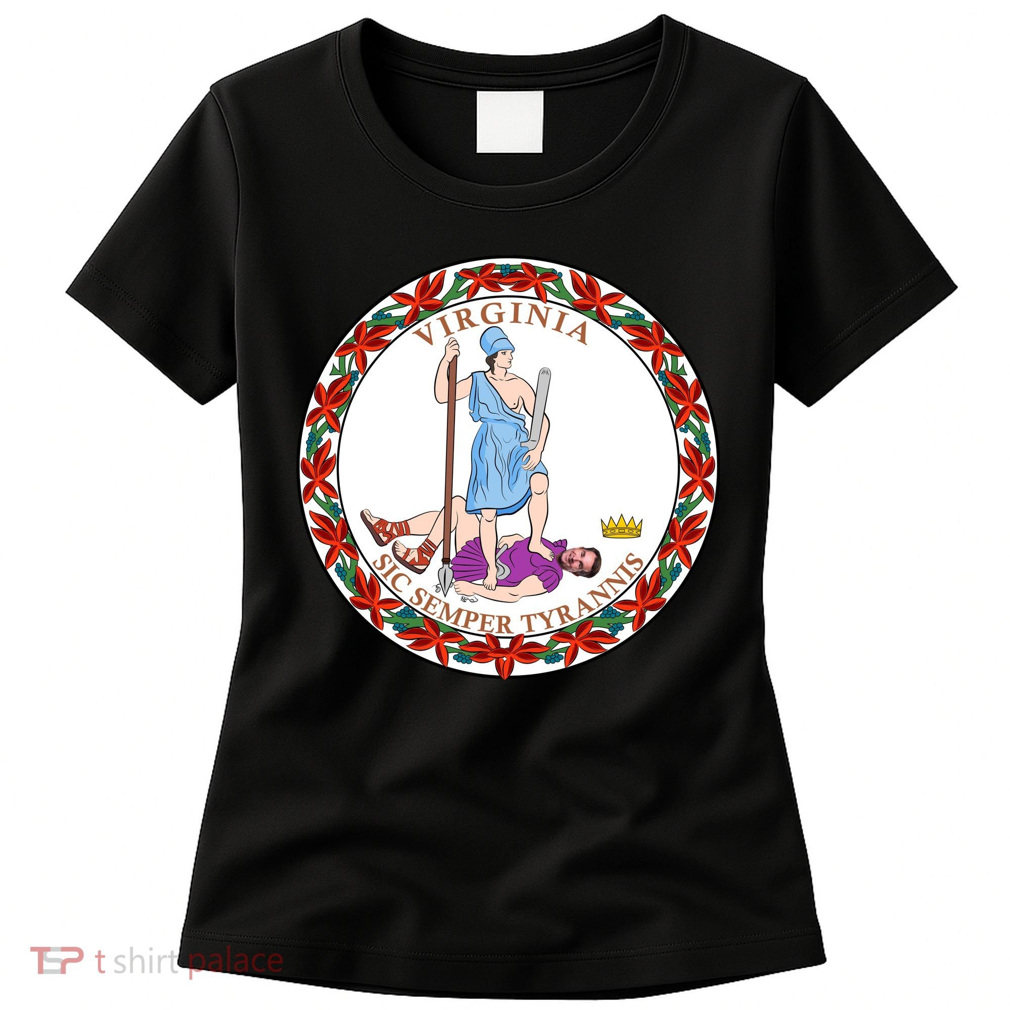 Virginia Sic Semper Tyrannis With Governor Northam Women's T-Shirt