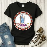 Virginia Sic Semper Tyrannis With Governor Northam Women's T-Shirt thumb 3