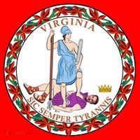 Virginia Sic Semper Tyrannis With Governor Northam Santa Hat thumb 1