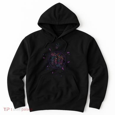 Virgo Floral Zodiac Hoodie