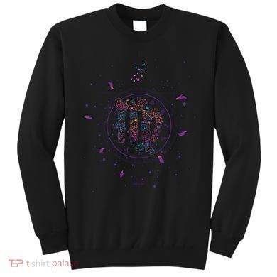 Virgo Floral Zodiac Sweatshirt