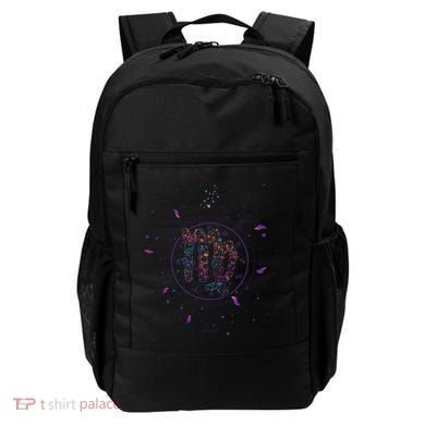 Virgo Floral Zodiac Backpack